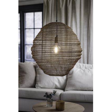 Markslöjd 108773 - Żyrandol na lince TAZZA 1xE27/40W/230V złoty