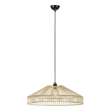 Markslöjd 108783 - Żyrandol na lince TAPA 1xE27/40W/230V beżowy/bambus