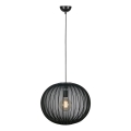 Markslöjd 108791 - Żyrandol na lince FORENCE 1xE27/40W/230V śr. 50 cm czarny
