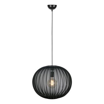 Markslöjd 108791 - Żyrandol na lince FORENCE 1xE27/40W/230V śr. 50 cm czarny