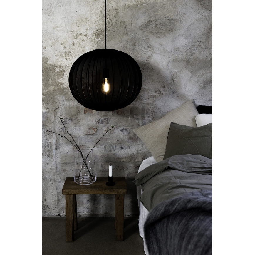 Markslöjd 108791 - Żyrandol na lince FORENCE 1xE27/40W/230V śr. 50 cm czarny