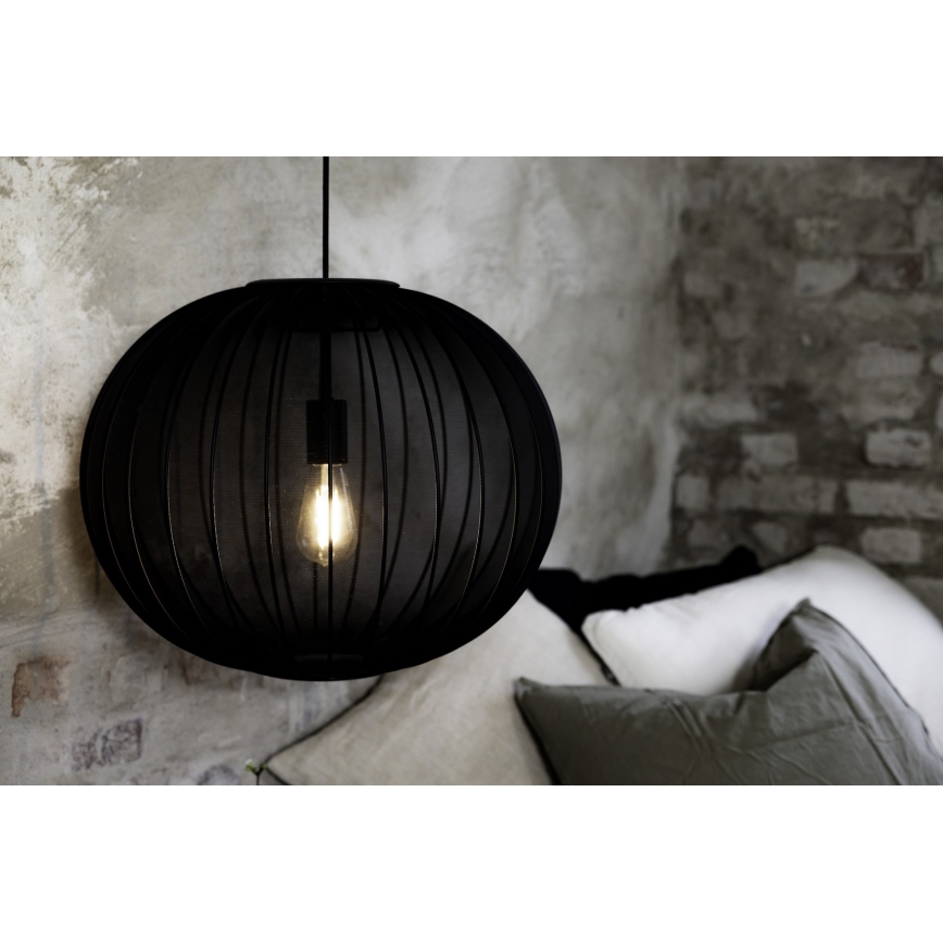 Markslöjd 108791 - Żyrandol na lince FORENCE 1xE27/40W/230V śr. 50 cm czarny