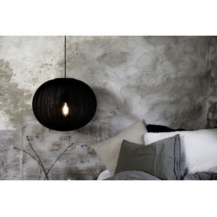 Markslöjd 108791 - Żyrandol na lince FORENCE 1xE27/40W/230V śr. 50 cm czarny