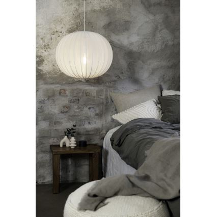 Markslöjd 108792 - Żyrandol na lince FORENCE 1xE27/40W/230V śr. 50 cm biały