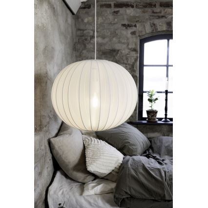Markslöjd 108792 - Żyrandol na lince FORENCE 1xE27/40W/230V śr. 50 cm biały