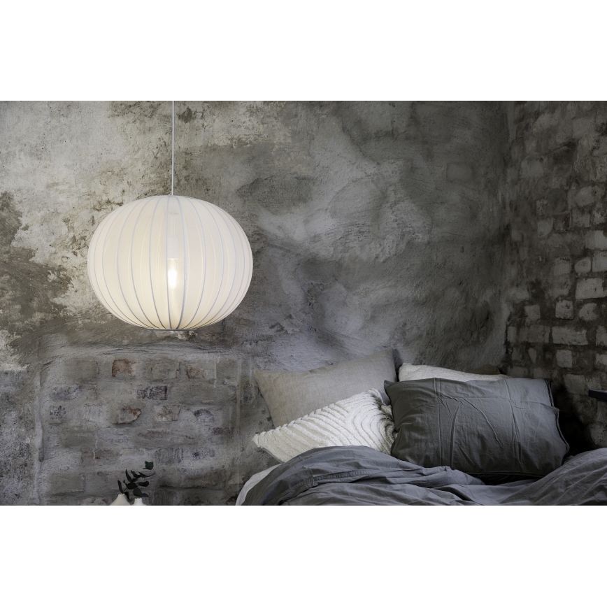 Markslöjd 108792 - Żyrandol na lince FORENCE 1xE27/40W/230V śr. 50 cm biały