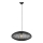 Markslöjd 108793 - Żyrandol na lince FORENCE 1xE27/40W/230V śr. 60 cm czarny