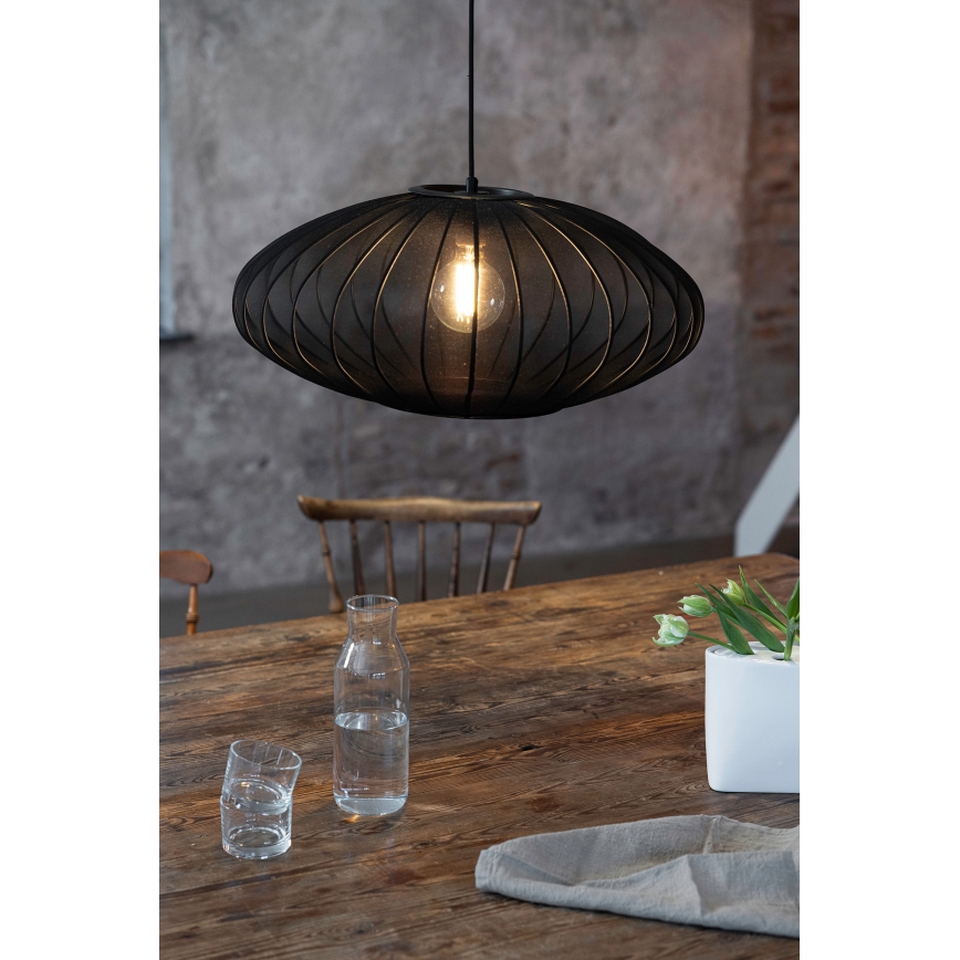Markslöjd 108793 - Żyrandol na lince FORENCE 1xE27/40W/230V śr. 60 cm czarny