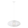 Markslöjd 108794 - Żyrandol na lince FORENCE 1xE27/40W/230V śr. 60 cm biały