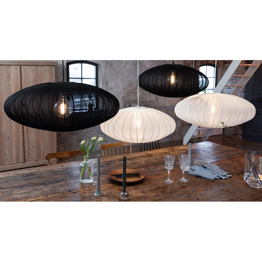 Markslöjd 108794 - Żyrandol na lince FORENCE 1xE27/40W/230V śr. 60 cm biały