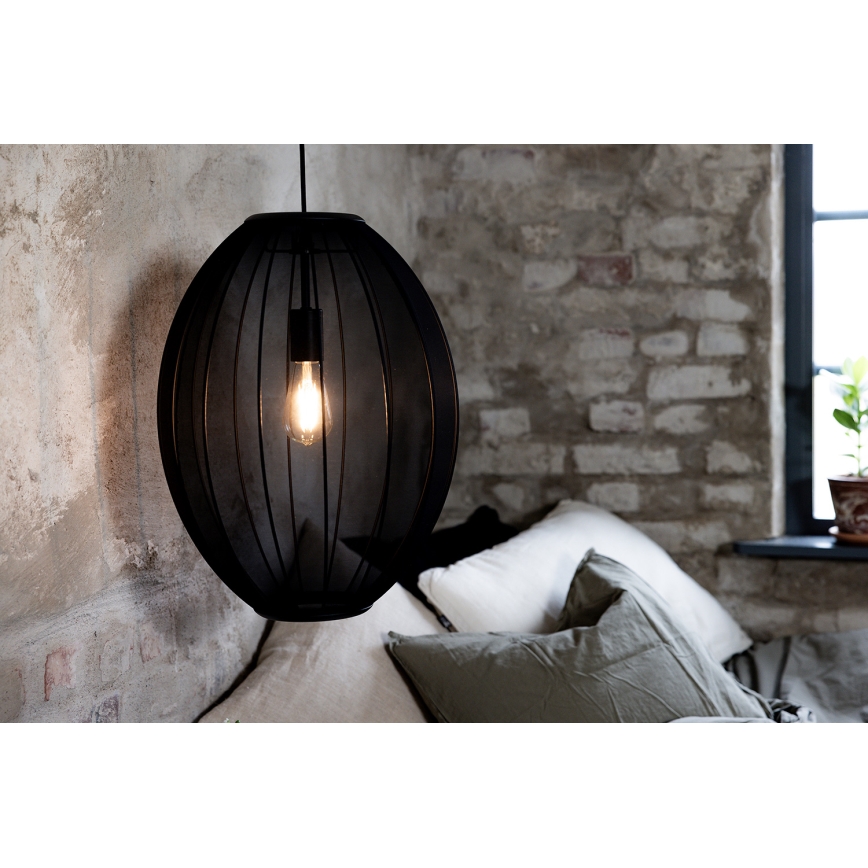 Markslöjd 108795 - Żyrandol na lince FLORENCE 1xE27/40W/230V czarny