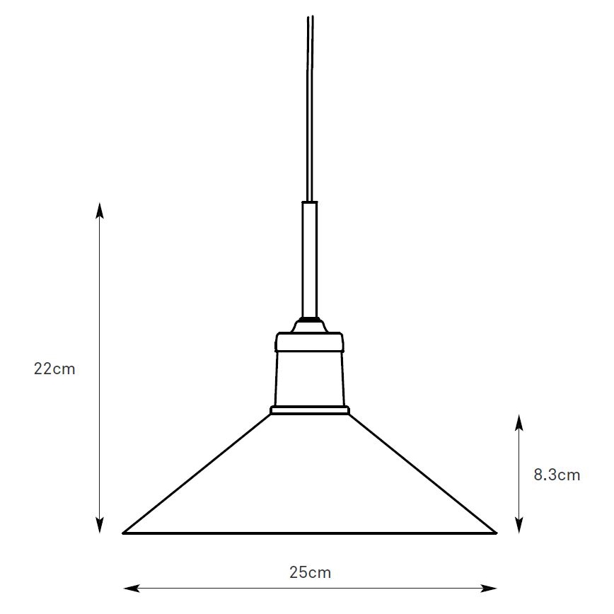 Markslöjd 108867 - Żyrandol na lince VELA 1xE27/40W/230V mosiądz/biały