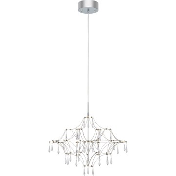 Markslöjd 108869 - LED Ściemnialny kryształowy żyrandol na lince EFESOS LED/14W/230V śr. 60 cm