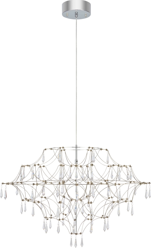 Markslöjd 108870 - LED Ściemnialny kryształowy żyrandol na lince EFESOS LED/25W/230V śr. 80 cm