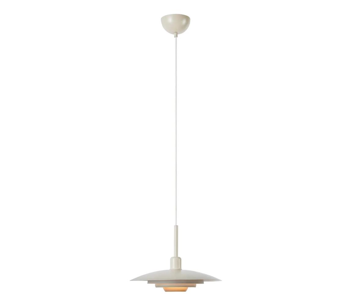 Markslöjd 108875 - Lampa wisząca na lince PINY 1xE27/60W/230V śr. 35 cm beżowa
