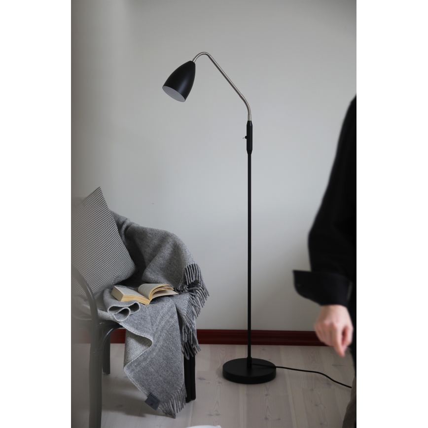 Markslöjd 108886 - LED ściemnialna lampa stojąca PATRO LED/4,9W/230V CRI 90 czarna
