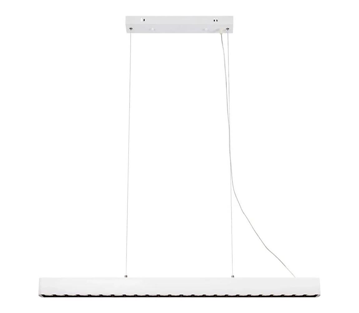 Markslöjd 108892 - ściemnialna lampa wisząca na lince PLANO LED/38W/230V, biała