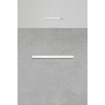 Markslöjd 108892 - ściemnialna lampa wisząca na lince PLANO LED/38W/230V, biała
