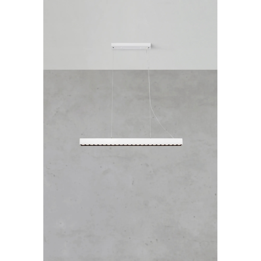 Markslöjd 108892 - ściemnialna lampa wisząca na lince PLANO LED/38W/230V, biała