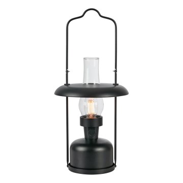 Markslöjd 108893 - LED ściemnialna zewnętrzna ładowalna lampa stołowa FANOS LED/2,5W/3,7V 4000 mAh IP44 czarna