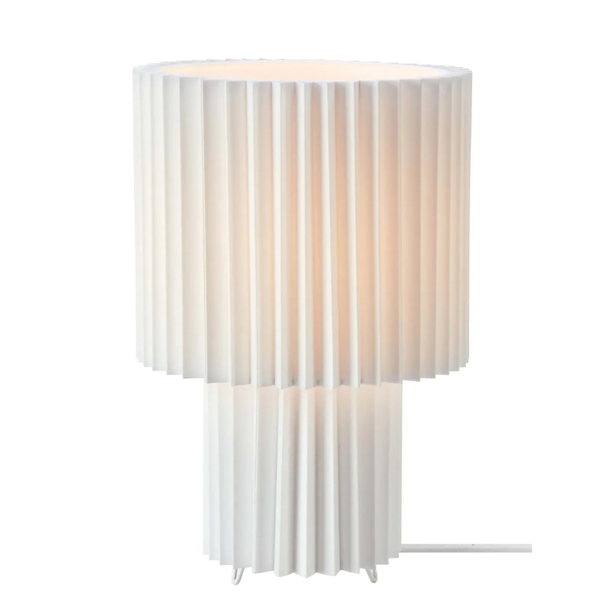 Markslöjd 108895 - Lampa stołowa CATIS 1xE27/60W/230V 32 cm biała