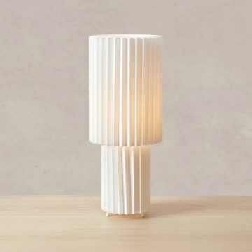 Markslöjd 108897 - Lampka stołowa CATIS 1xE27/60W/230V 45 cm biała