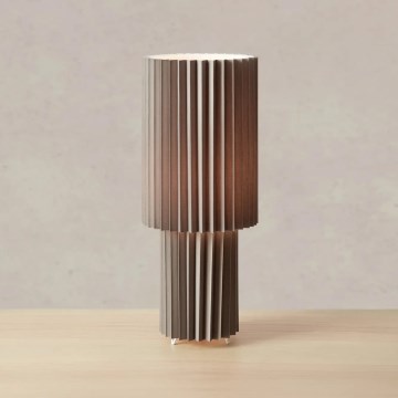 Markslöjd 108898 - Lampa stołowa CATIS 1xE27/60W/230V 45 cm szara