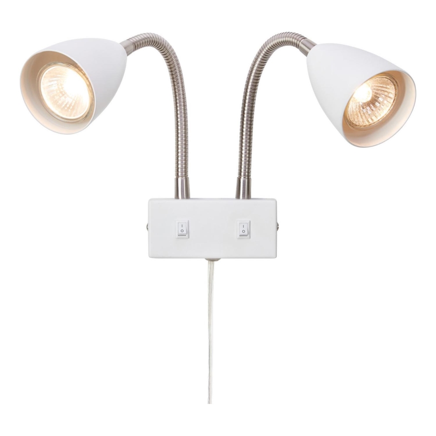 Markslöjd 108900 - Kinkiet punktowy CIRO 2xGU10/7W/230V biały