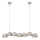 Markslöjd 108914 - Żyrandol na linkach CUPOLO 7xE14/40W/230V szary