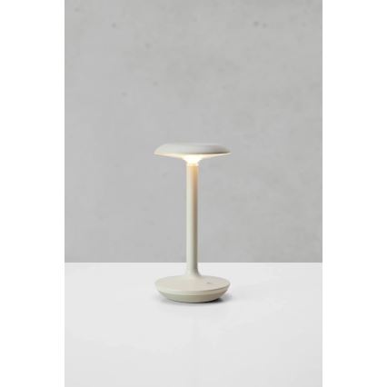 Markslöjd 108917 - LED Ściemnialna zewnętrzny ładowalna Lampa stołowa PETIT LED/2W/1800 mAh 2200/2700/3000K IP44 szary