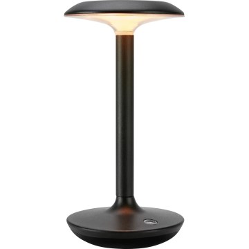 Markslöjd 108918 - LED Ściemnialna zewnętrzny ładowalna Lampa stołowa PETIT LED/2W/1800 mAh 2200/2700/3000K IP44 czarny