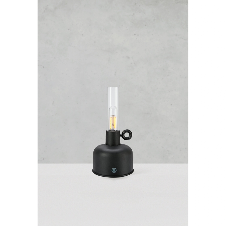 Markslöjd 108919 - LED Ściemnialna zewnętrzny ładowalna Lampa stołowa ASTRID LED/2W/1200 mAh IP44 czarny