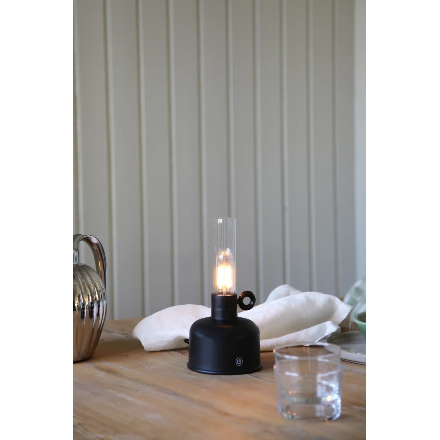 Markslöjd 108919 - LED Ściemnialna zewnętrzny ładowalna Lampa stołowa ASTRID LED/2W/1200 mAh IP44 czarny