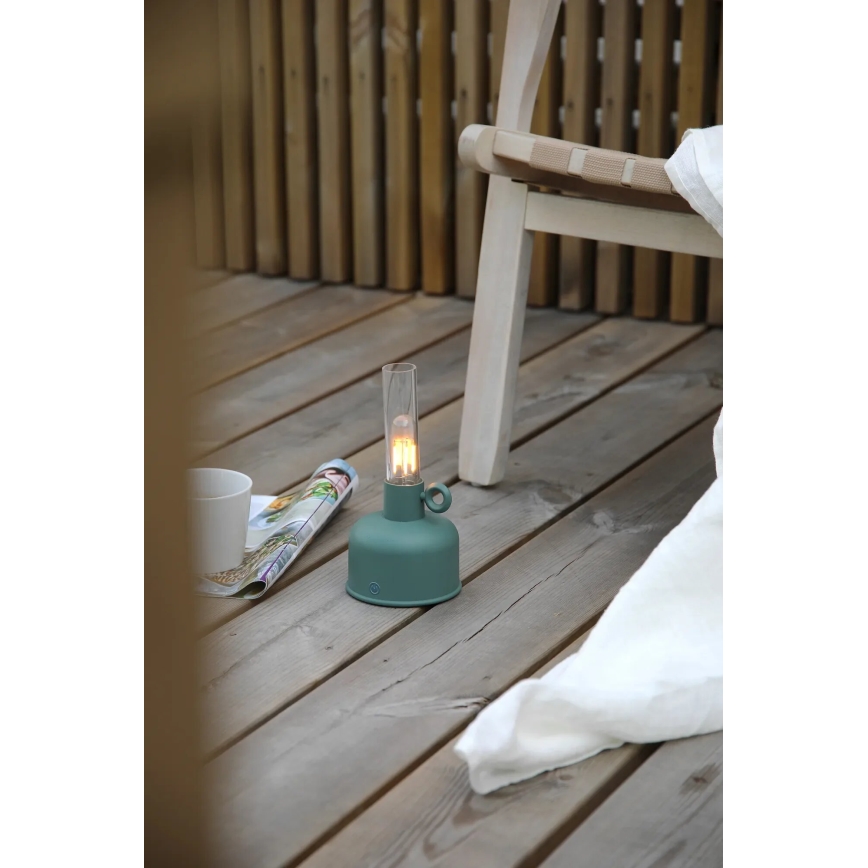 Markslöjd 108920 - LED Ściemnialna zewnętrzny ładowalna Lampa stołowa ASTRID LED/2W/1200 mAh IP44 zielony