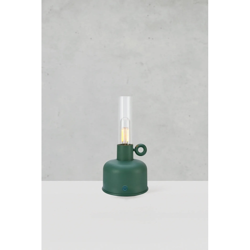 Markslöjd 108920 - LED Ściemnialna zewnętrzny ładowalna Lampa stołowa ASTRID LED/2W/1200 mAh IP44 zielony
