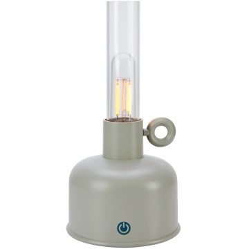 Markslöjd 108921 - LED Ściemnialna zewnętrzny ładowalna Lampa stołowa ASTRID LED/2W/1200 mAh IP44 szary