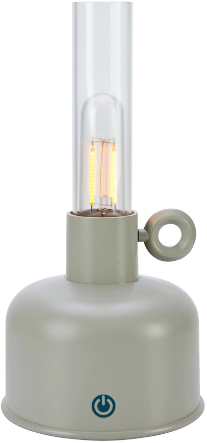 Markslöjd 108921 - LED Ściemnialna zewnętrzny ładowalna Lampa stołowa ASTRID LED/2W/1200 mAh IP44 szary