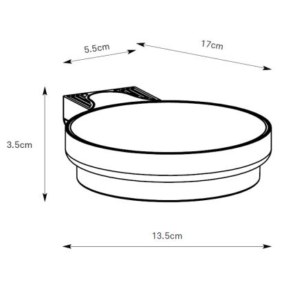 Markslöjd 108952 - LED ściemnialny solarny kinkiet FRAME LED/2W/3,7V 4000 mAh IP44 czarny