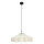 Markslöjd 108955 - Lampa wisząca na lince ALIA 1xE27/60W/230V średnica 57 cm kremowa/czarna
