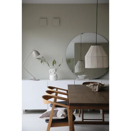 Markslöjd 108956 - Lampa wisząca na lince AIKO 1xE27/60W/230V Ø 37 cm kremowy/czarny