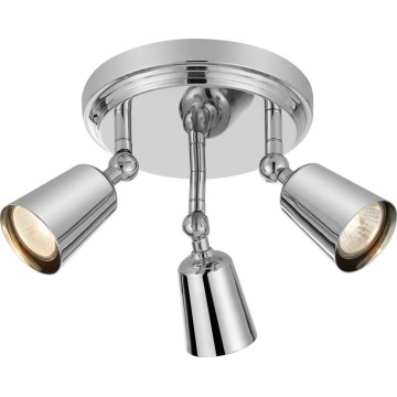 Markslöjd 108981 - Oprawa punktowa TINY 3xGU10/7W/230V, chrom błyszczący