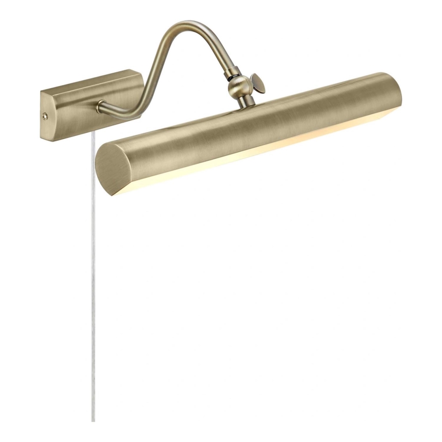 Markslöjd 108982 - Oprawa do obrazów CIGLIA 2xE14/40W/230V mosiądz