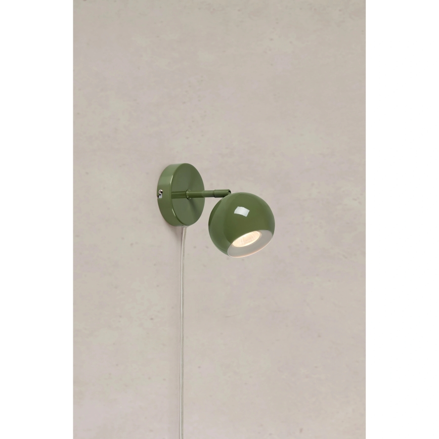 Markslöjd 108985 - Kinkiet punktowy POP 1xGU10/7W/230V zielony