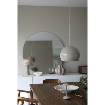 Markslöjd 108986 - Lampa wisząca na lince POP 1xE27/40W/230V śr. 28 cm szara