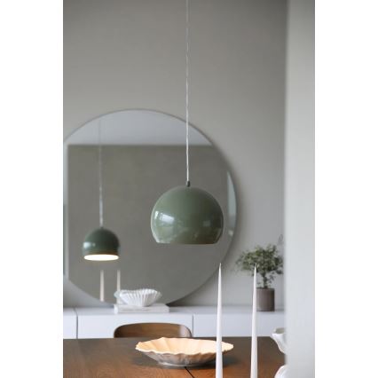 Markslöjd 108988 - Lampa wisząca POP na przewodzie 1xE27/40W/230V śr. 28 cm zielona