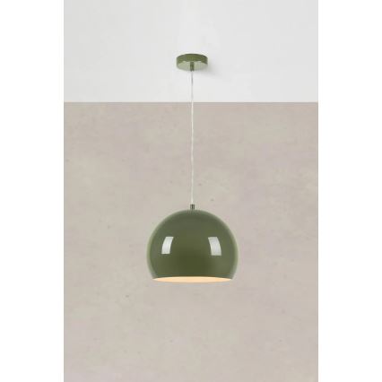 Markslöjd 108988 - Lampa wisząca POP na przewodzie 1xE27/40W/230V śr. 28 cm zielona