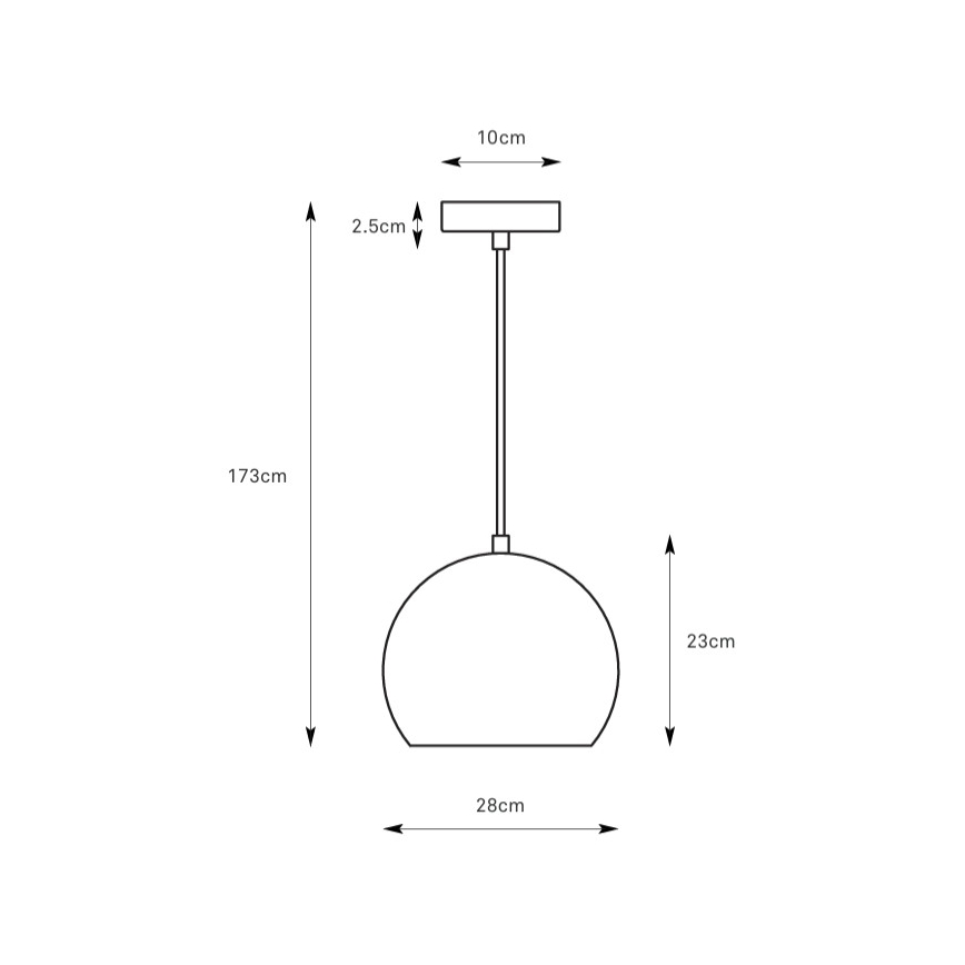 Markslöjd 108988 - Lampa wisząca POP na przewodzie 1xE27/40W/230V śr. 28 cm zielona