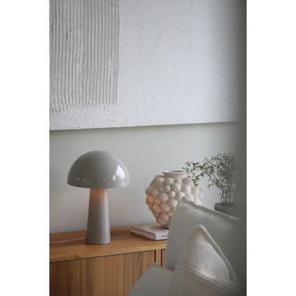 Markslöjd 108993 - Lampa stołowa MANTAR 1xE14/40W/230V szara