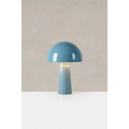 Markslöjd 108994 - Lampa stołowa MANTAR 1xE14/40W/230V niebieska