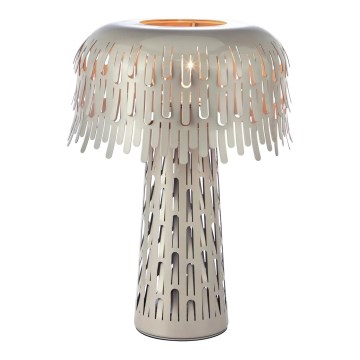 Markslöjd 109005 - Lampa stołowa VERBERA 1xE14/40W/230V szara